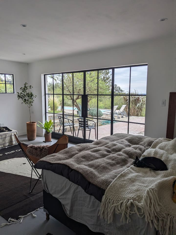 Bedroom 1 — king bed
